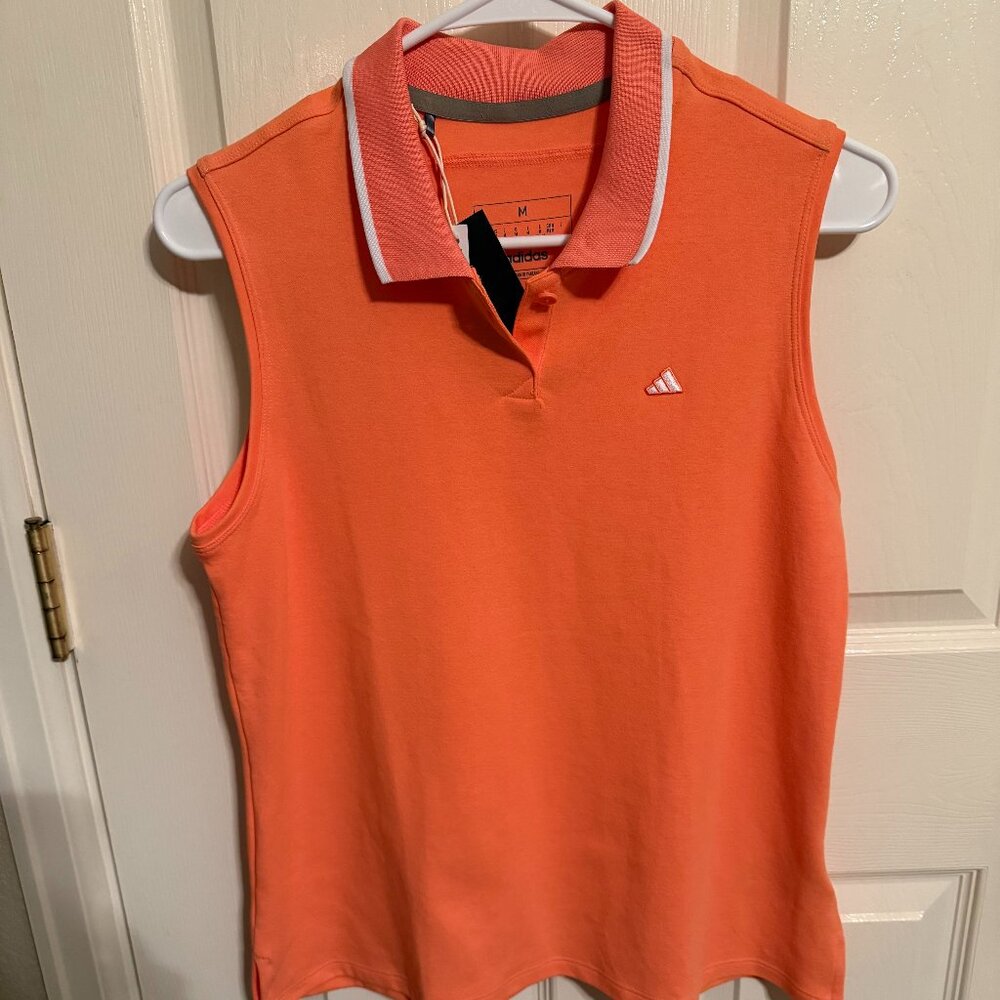 Adidas Women's Go-to Pique Golf Polo Shirt